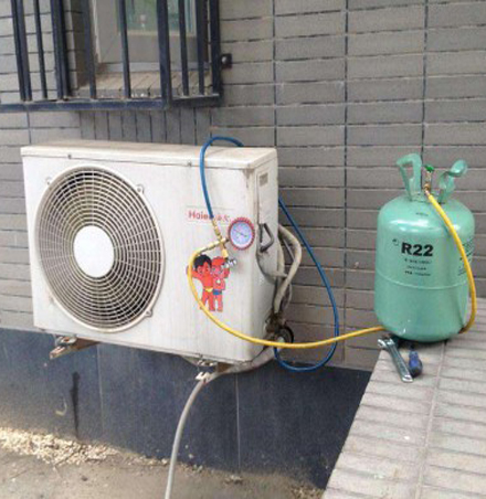 和布克赛尔空调加氟